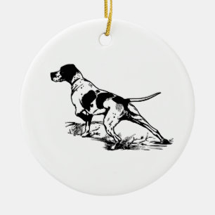 English Pointer Keramik Ornament