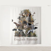 English Pointer Tapestry