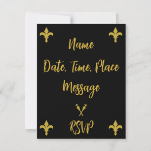 English Royal Coronation King Charles Party Einladung