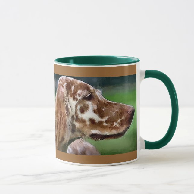 English Setter Art Gaben Tasse (Rechts)