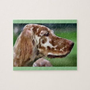 English Setter Art Puzzle