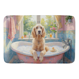 English Setter Badzeit Elegante Badezimmerdekorati Badematte