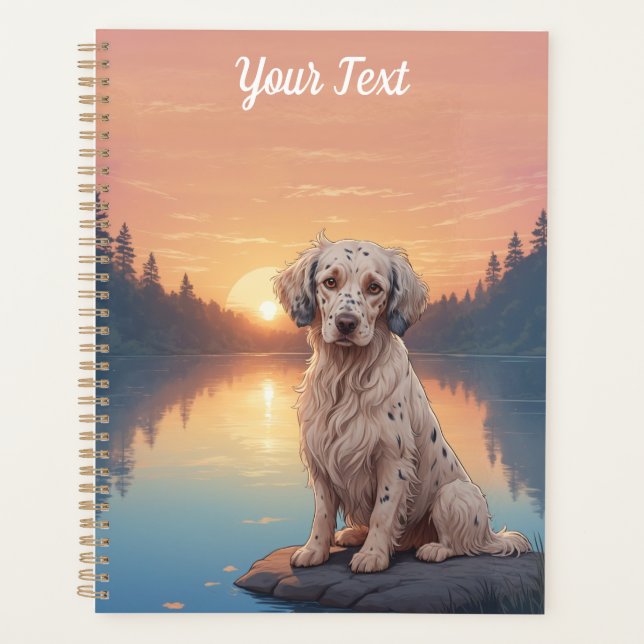 English Setter by Lake Planer (Vorderseite)