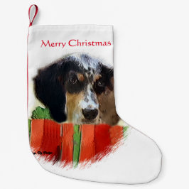English Setter Christmas Kleiner Weihnachtsstrumpf