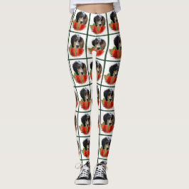 English Setter Christmas Leggings