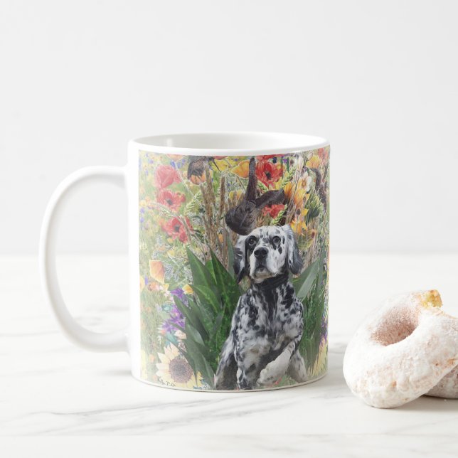 English Setter Coffee Tasse (Mit Donut)