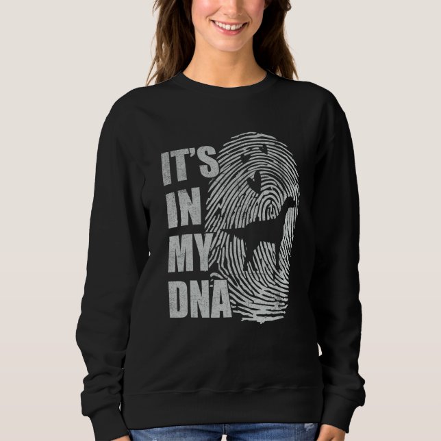 English Setter DNA Dog Mom Dad Dog Sweatshirt (Vorderseite)