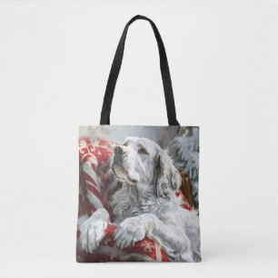 English Setter Dog Weihnachtsfest