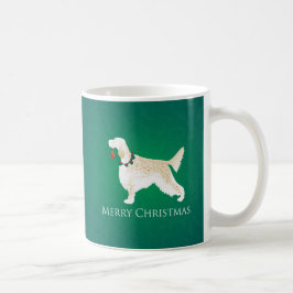 English Setter Frohe Weihnachtsgestaltung Kaffeetasse