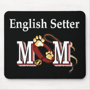 English Setter Mom Ohrts Mousepad