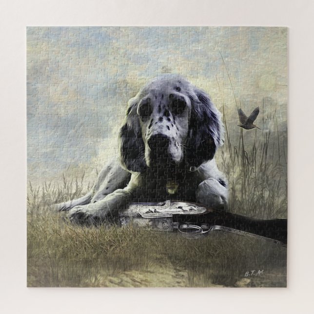 English Setter Puzzle (Vertikal)