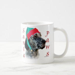 English Setter Santa Paws Tasse