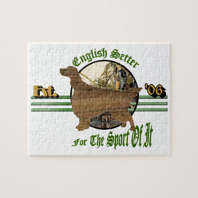 English Setter Sporting Group Puzzle (Horizontal)
