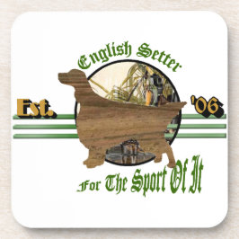 English Setter Sporting Group Untersetzer