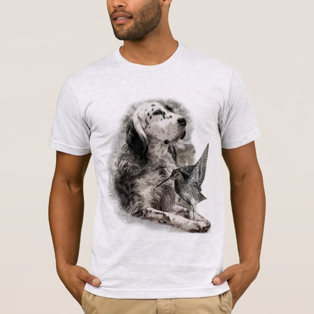 English Setter T-Shirt (Vorderseite)
