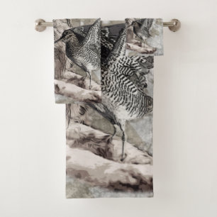 English Setter Tapestry Poster Canvas Print Acryli Badhandtuch Set