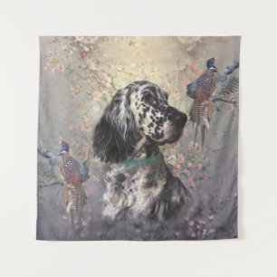 English Setter Wandteppich