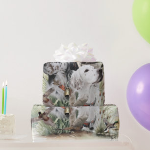 English Setters Geschenkpapier