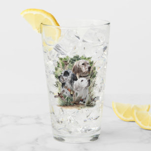 English Setters Glas