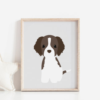 English Springer Kinderzimmer & Kids Room Decor Po Poster