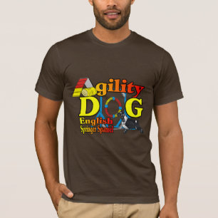 English Springer Spanel Agility Geschenke T-Shirt