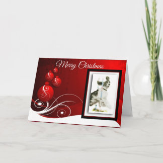 English Springer Spanel Feiertagskarte