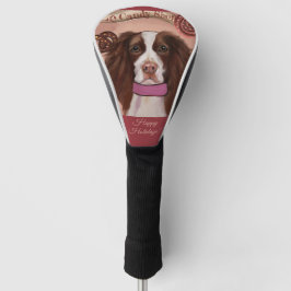 English Springer Spanel Golf Headcover