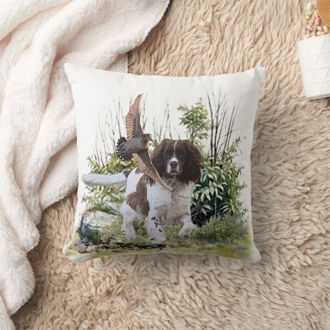 English Springer Spanel Kissen (Decke)