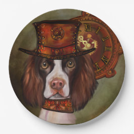 English Springer Spanel Pappteller