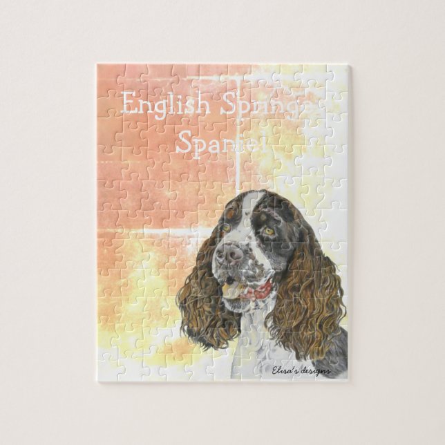 English Springer Spanel Puzzle (Vertikal)