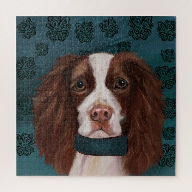 English Springer Spanel Puzzle (Vertikal)
