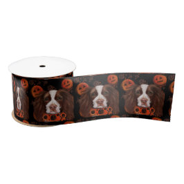 English Springer Spanel Satinband