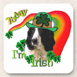 English Springer Spanel St Pattys Getränkeuntersetzer
