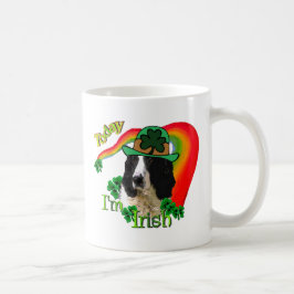 English Springer Spanel St Pattys Kaffeetasse