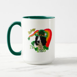 English Springer Spanel St Pattys Tasse