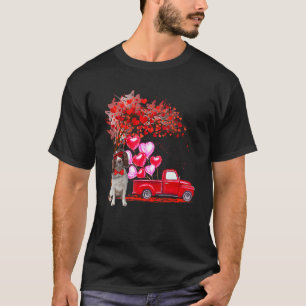 English Springer Spanel Sunglasses Hearts Tree Tr T-Shirt