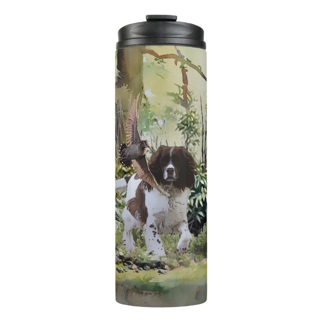 English Springer Spanel Thermosbecher (Vorderseite)