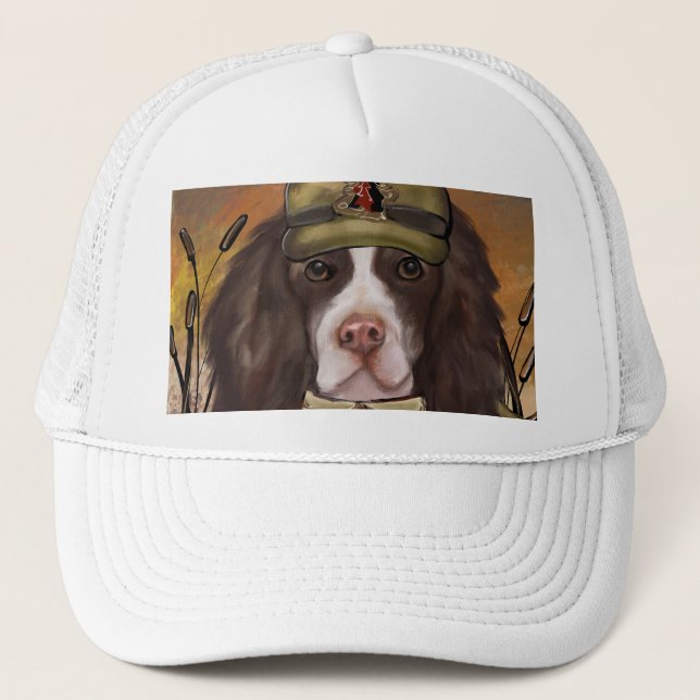 English Springer Spanel Truckerkappe (Vorderseite)