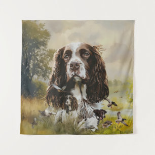 English Springer Spanel Wandteppich