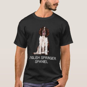English Springer Spaniel Crazy Dog T-Shirt