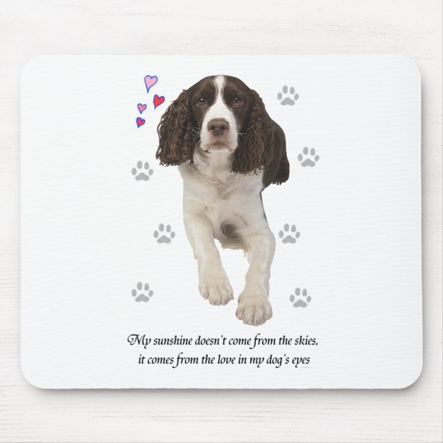 English Springer Spaniel Dog Mousepad (Vorne)