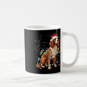 English Springer Spaniel Dog Weihnachtslicht Weihn Kaffeetasse