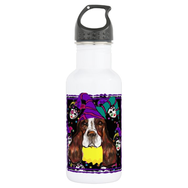 ENGLISH SPRINGER SPANIEL EDELSTAHLFLASCHE (Vorderseite)