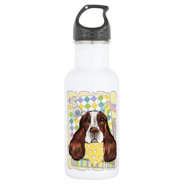 ENGLISH SPRINGER SPANIEL EDELSTAHLFLASCHE (Vorderseite)
