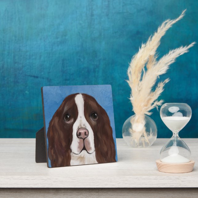 ENGLISH SPRINGER SPANIEL    FOTOPLATTE (InSitu)