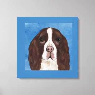 ENGLISH SPRINGER SPANIEL LEINWANDDRUCK