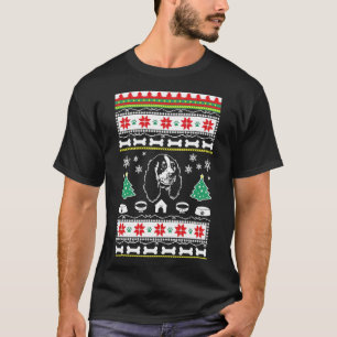 English Springer Spaniel Liebhaber Ugly Xmas Sweat T-Shirt