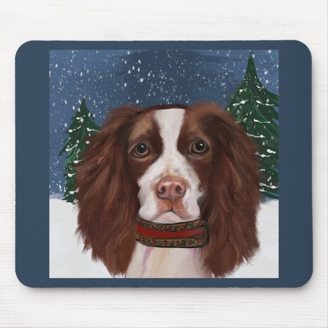 ENGLISH SPRINGER SPANIEL MOUSEPAD (Vorne)