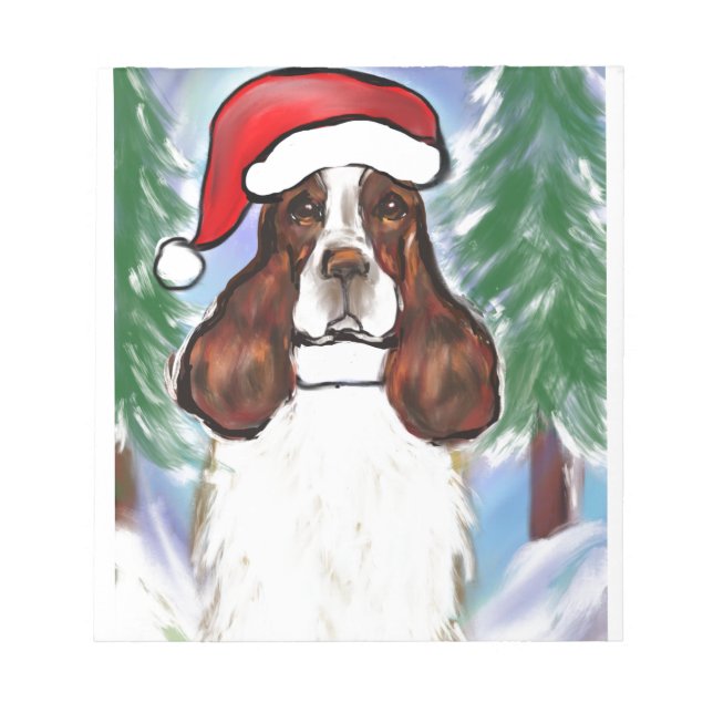 ENGLISH SPRINGER SPANIEL NOTIZBLOCK (Vorderseite)
