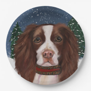 ENGLISH SPRINGER SPANIEL PAPPTELLER
